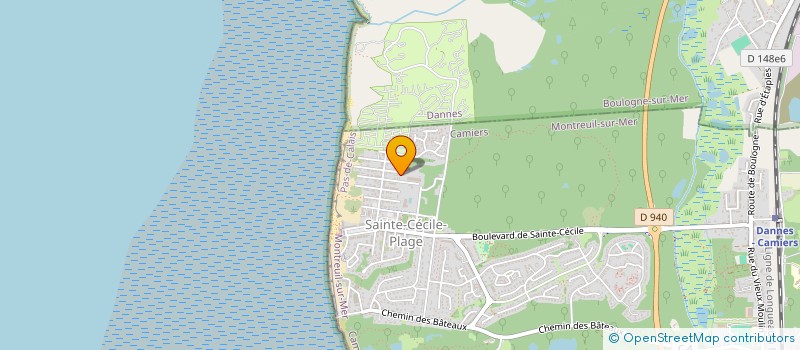 localisation de l'entreprise LA CECILIENNE DE CONSTRUCTION  CAMIERS