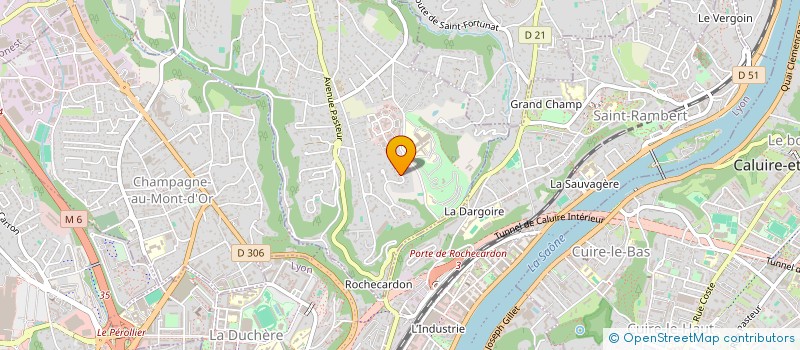 localisation de l'entreprise LA CEDRAZ  SAINT-DIDIER-AU-MONT-D'OR