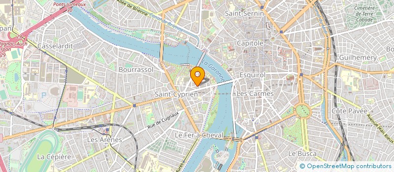 localisation de l'entreprise LA CELICOLE à TOULOUSE