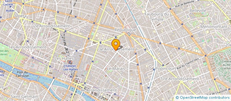 localisation de l'entreprise LA CEN  PARIS