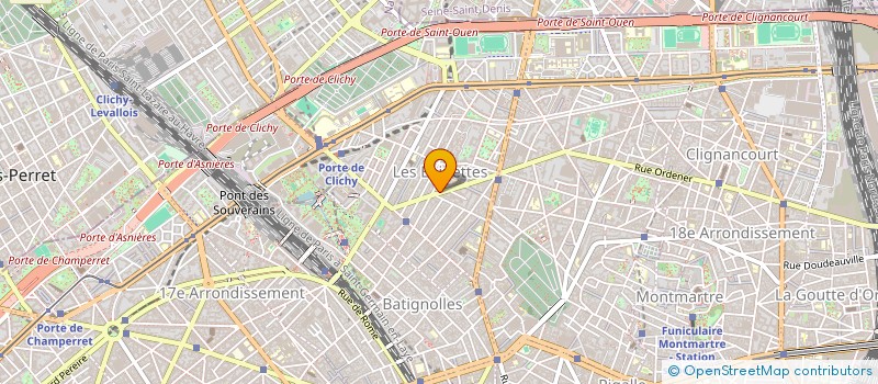 localisation de l'entreprise LA CENI  PARIS