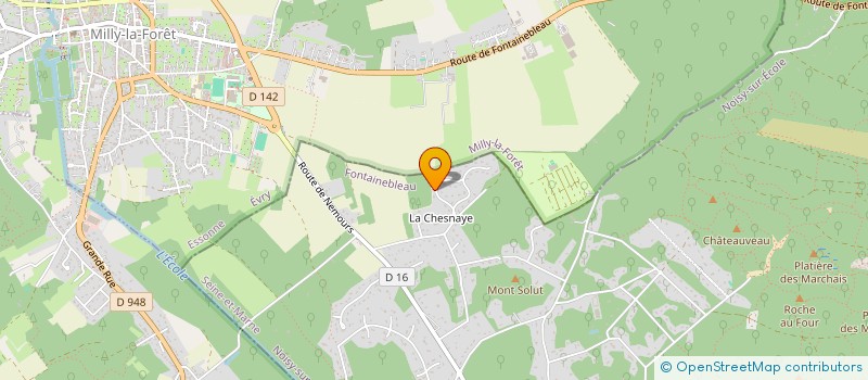 localisation de l'entreprise LA CENTRALE  NOISY-SUR-ECOLE