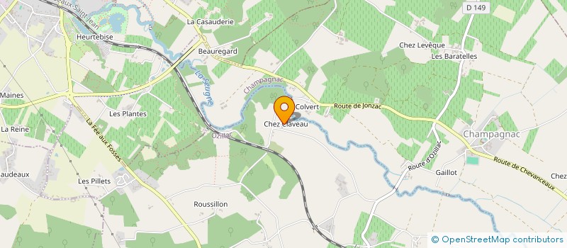 localisation de l'entreprise LA CENTRALE  MORTIERS