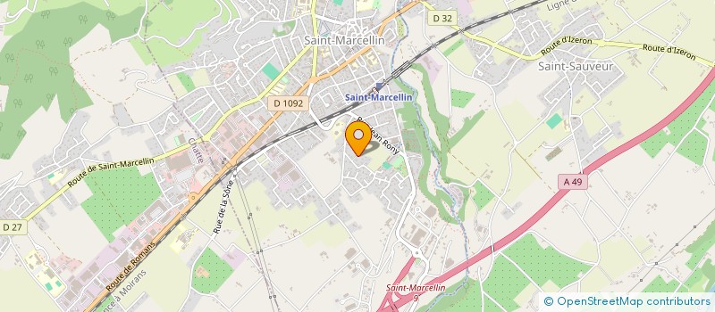 localisation de l'entreprise LA CENTRALE DE CHAUNY  PARIS