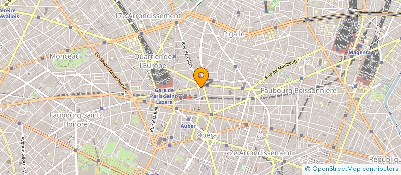 localisation de l'entreprise LA CENTRALE DE FINANCEMENT (LCF) à PARIS