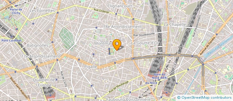 localisation de l'entreprise LA CENTRALE DE LA MERCERIE  PARIS