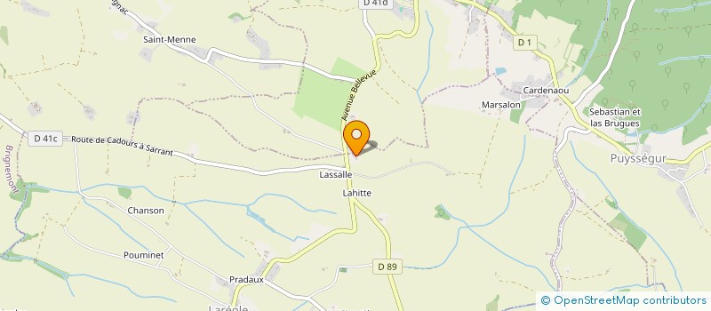 localisation de l'entreprise LA CENTRALE DE LOCATION DE SEMI REMORQUE  LAREOLE