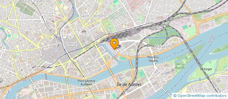 localisation de l'entreprise LA CENTRALE DES CHAUFFEURS NANTAIS à NANTES