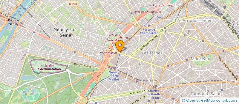 localisation de l'entreprise LA CENTRALE DES FLEURS  PARIS