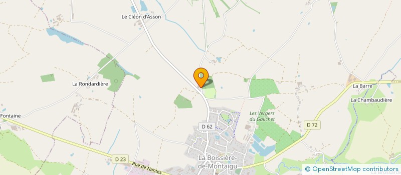 localisation de l'entreprise LA CENTRALE DU BOCAL  LE POIRE-SUR-VIE