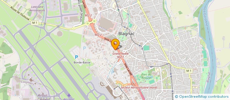 localisation de l'entreprise LA CEPIERE  BLAGNAC