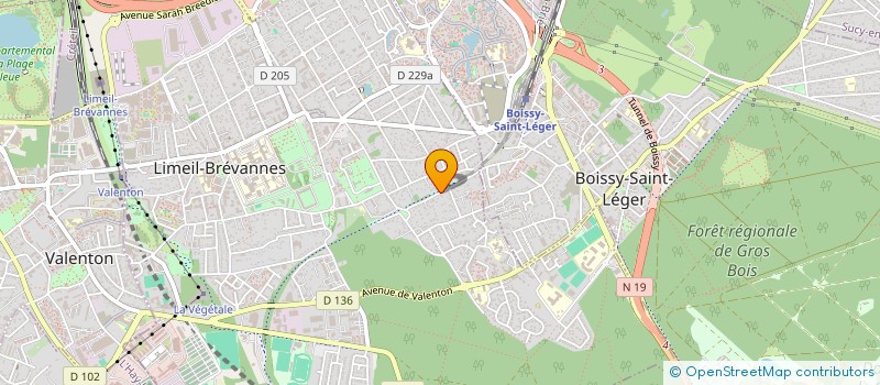 localisation de l'entreprise LA CERDAGNE à LIMEIL-BREVANNES