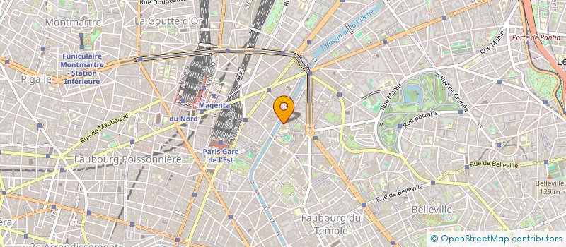 localisation de l'entreprise LA CERISAIE  PARIS