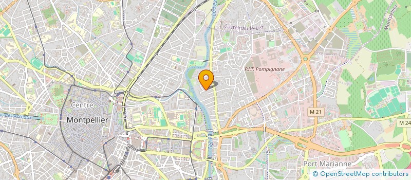 localisation de l'entreprise LA CERISAIE à MONTPELLIER