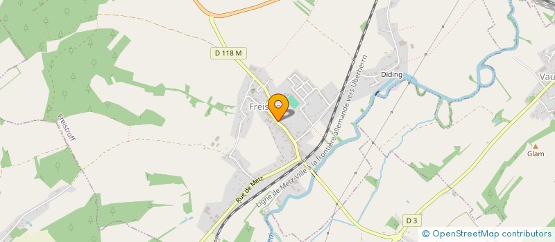 localisation de l'entreprise LA CERISE DES GOURMANDS  FREISTROFF