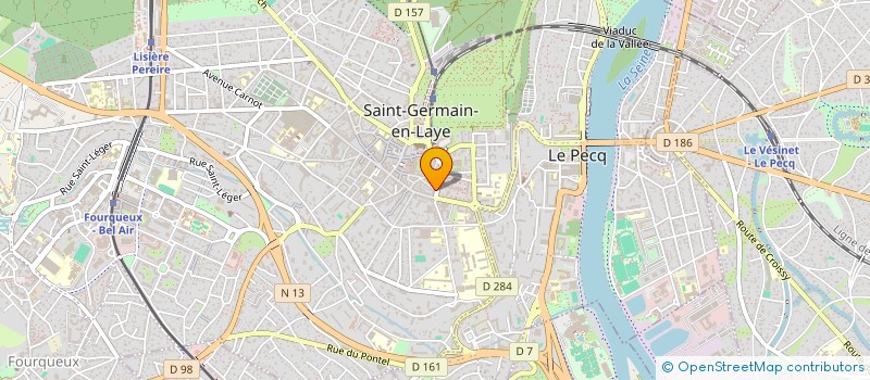 localisation de l'entreprise LA CERVOISE à SAINT-GERMAIN-EN-LAYE