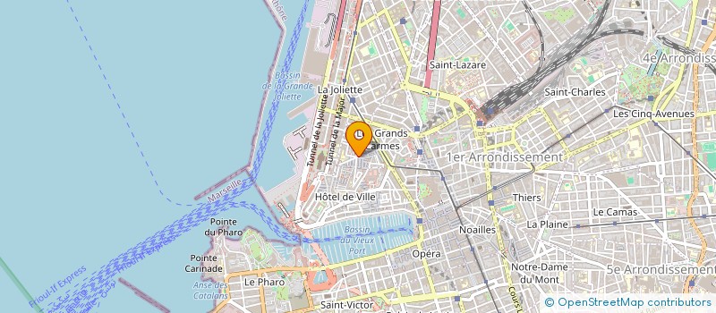 localisation de l'entreprise LA CESTA DE LUCIA à MARSEILLE