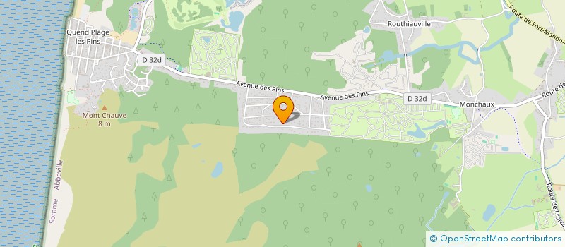 localisation de l'entreprise LA & CFV IMMO  QUEND