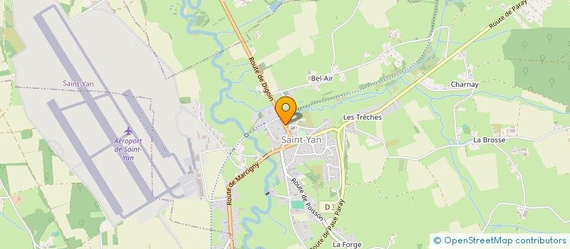 localisation de l'entreprise LA CH'TITE CHAUMIERE  SAINT-YAN