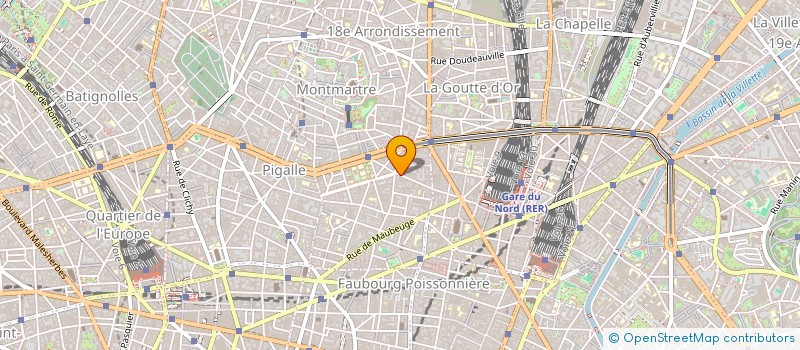 localisation de l'entreprise LA CHABBA  PARIS