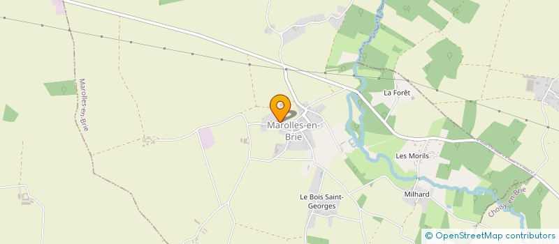 localisation de l'entreprise LA CHABLERIE à MAROLLES-EN-BRIE
