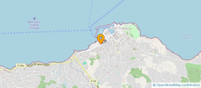 localisation de l'entreprise LA CHABOTTINE à SAINT-TROPEZ