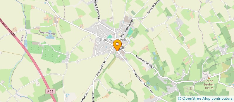 localisation de l'entreprise LA CHABVANSTA  GODEWAERSVELDE