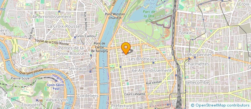 localisation de l'entreprise LA CHAILLIOUTERIE  LYON