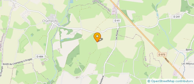 localisation de l'entreprise LA CHAINE D OR  BACILLY