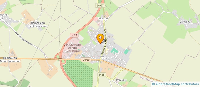localisation de l'entreprise LA CHAINE DU LIEGE à TOTES
