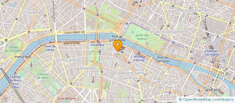 localisation de l'entreprise LA CHAINE PARLEMENTAIRE-ASSEMBLEE NATIONALE à PARIS