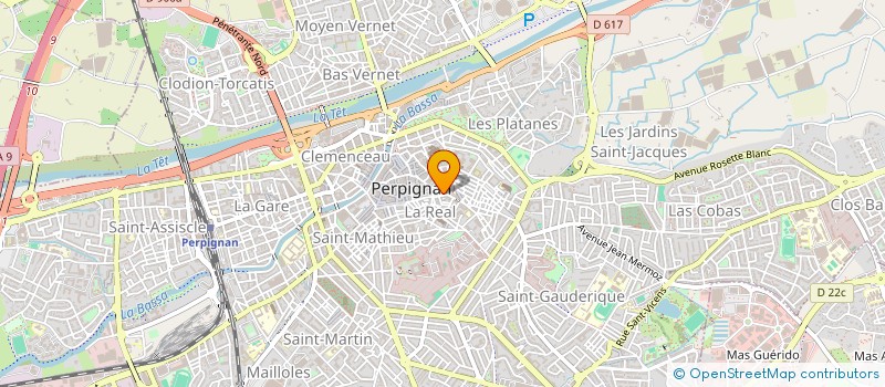 localisation de l'entreprise LA CHAISERIE à PERPIGNAN