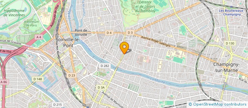 localisation de l'entreprise LA CHAISERIE TRADITIONNELLE  CHAMPIGNY-SUR-MARNE