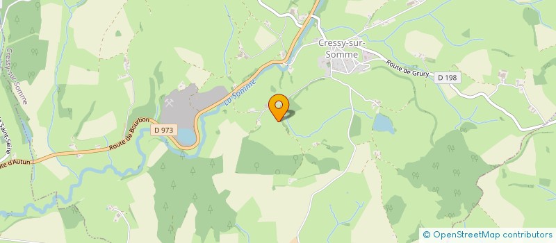 localisation de l'entreprise LA CHAIZE  CRESSY-SUR-SOMME