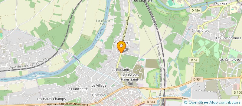 localisation de l'entreprise LA CHALIFEROISE DE TERRASSEMENT à CHALIFERT
