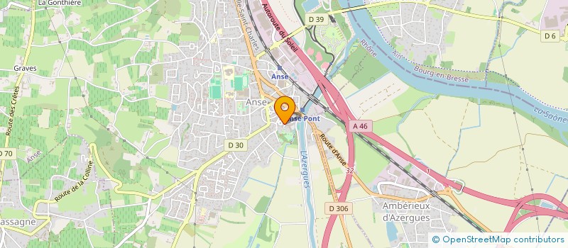 localisation de l'entreprise LA CHAMADE EN BEAUJOLAIS  ANSE