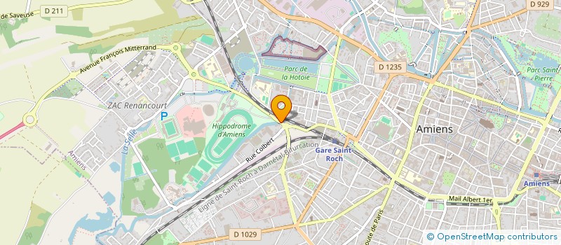 localisation de l'entreprise LA CHAMBRE D'AMIENS à AMIENS