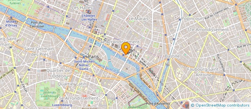 localisation de l'entreprise LA CHAMBRE DE MUSIQUE  PARIS