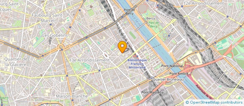 localisation de l'entreprise LA CHAMBRE NOIRE  PARIS