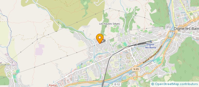localisation de l'entreprise LA CHAMPAGNE EN PROVENCE à DIGNE-LES-BAINS