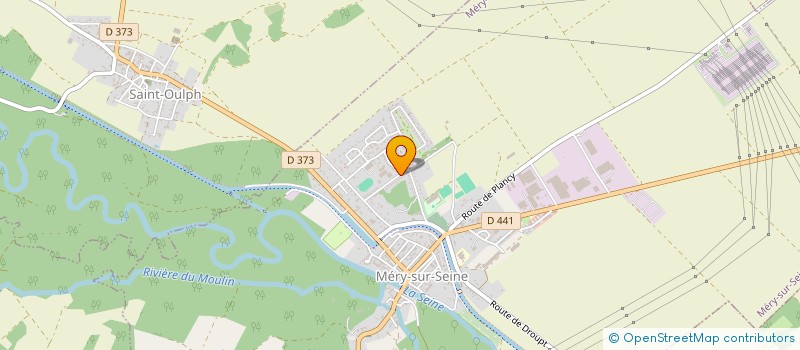 localisation de l'entreprise LA CHAMPANELLE  MERY-SUR-SEINE