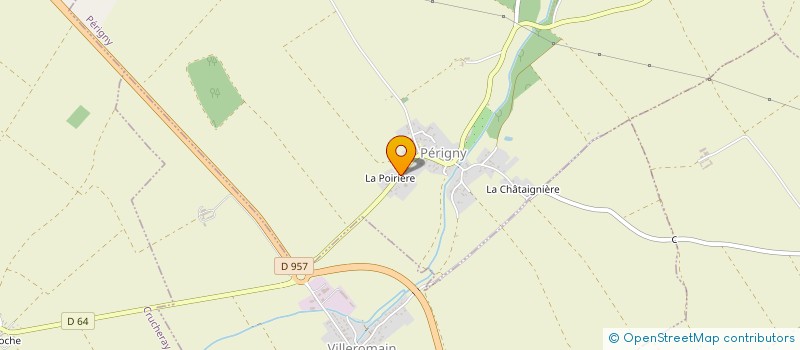 localisation de l'entreprise LA CHANAISE  PERIGNY