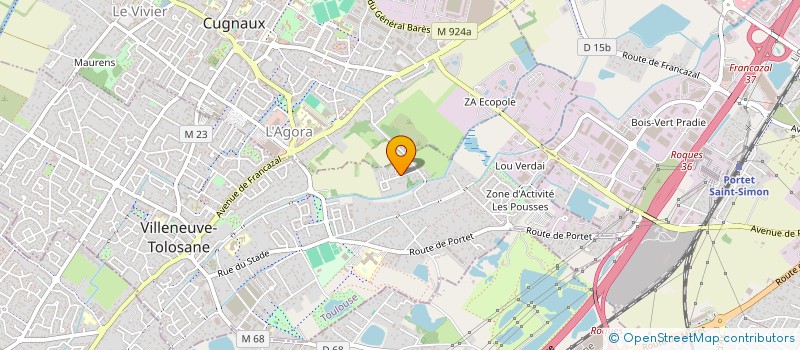localisation de l'entreprise LA CHANCE AUX POISSONS à VILLENEUVE-TOLOSANE
