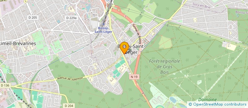 localisation de l'entreprise LA CHANDELLE à BOISSY-SAINT-LEGER