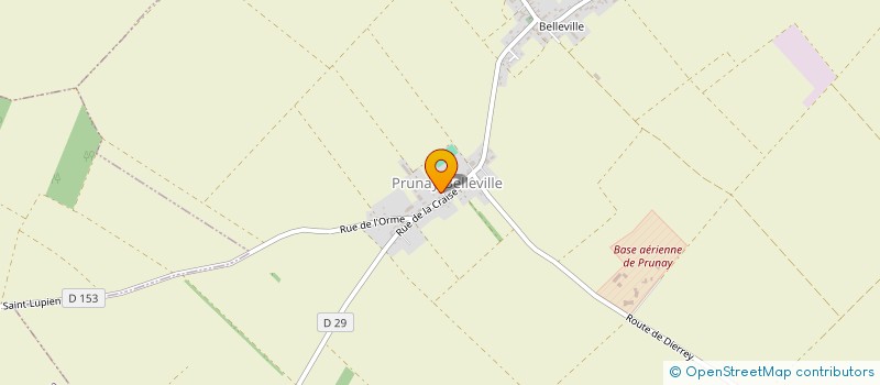 localisation de l'entreprise LA CHANDREVILLE  PRUNAY-BELLEVILLE