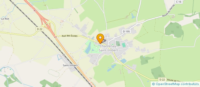localisation de l'entreprise LA CHANTENOISE à CHANTENAY-SAINT-IMBERT