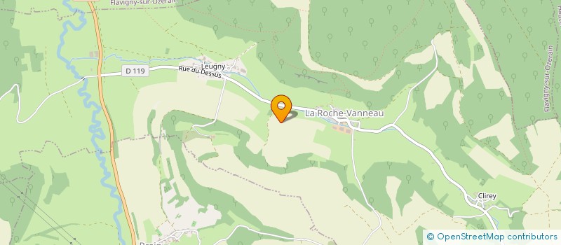 localisation de l'entreprise LA CHANTERELLE à DARCEY