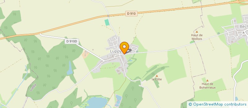 localisation de l'entreprise LA CHANVILLOISE  CHANVILLE