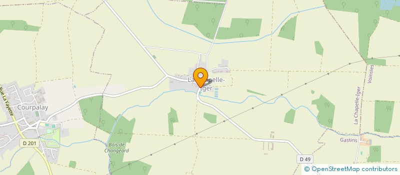 localisation de l'entreprise LA CHAPELLE à LA CHAPELLE-IGER