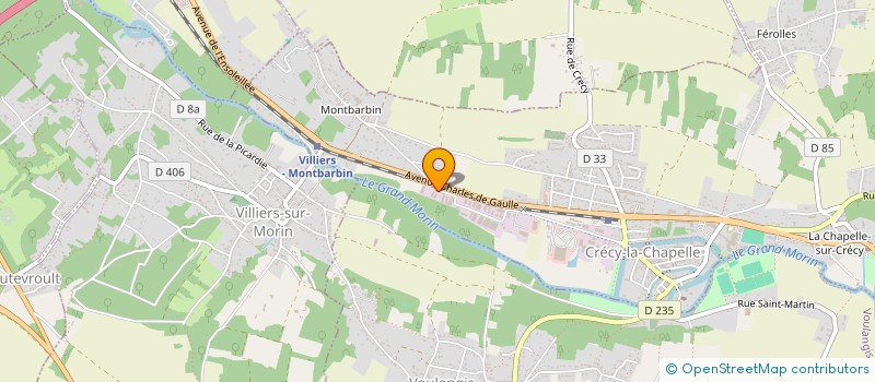 localisation de l'entreprise LA CHAPELLE ANTIQUE  CRECY-LA-CHAPELLE